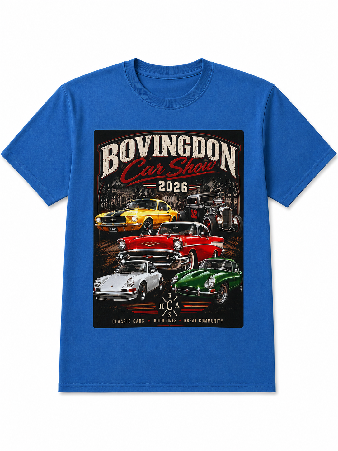 Bovingdon Car Show Blue