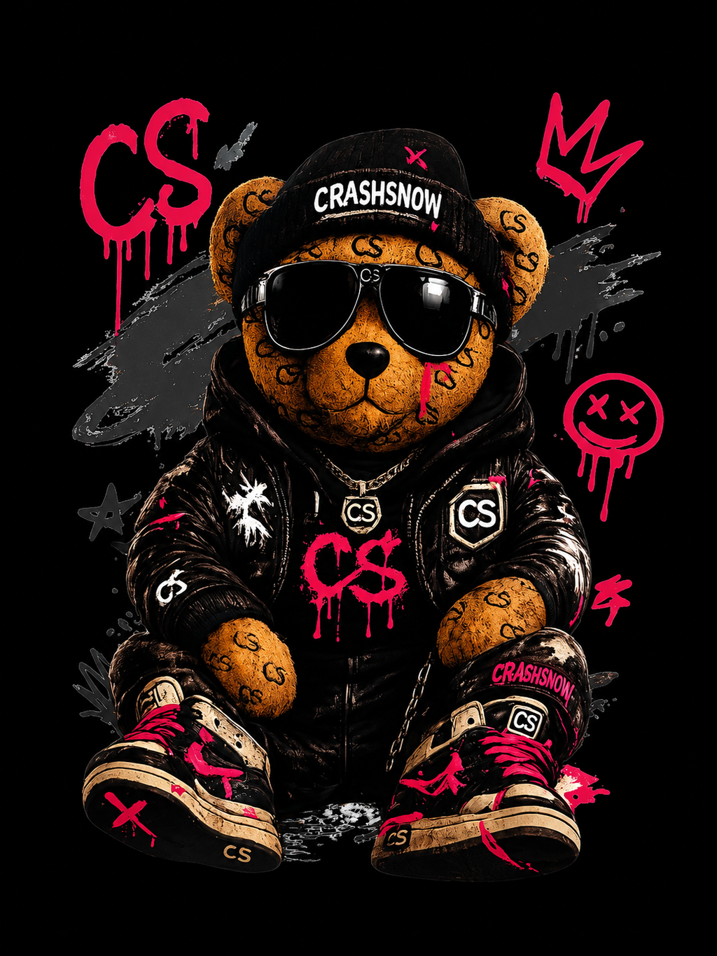 Street Yuki Bear Hoodie