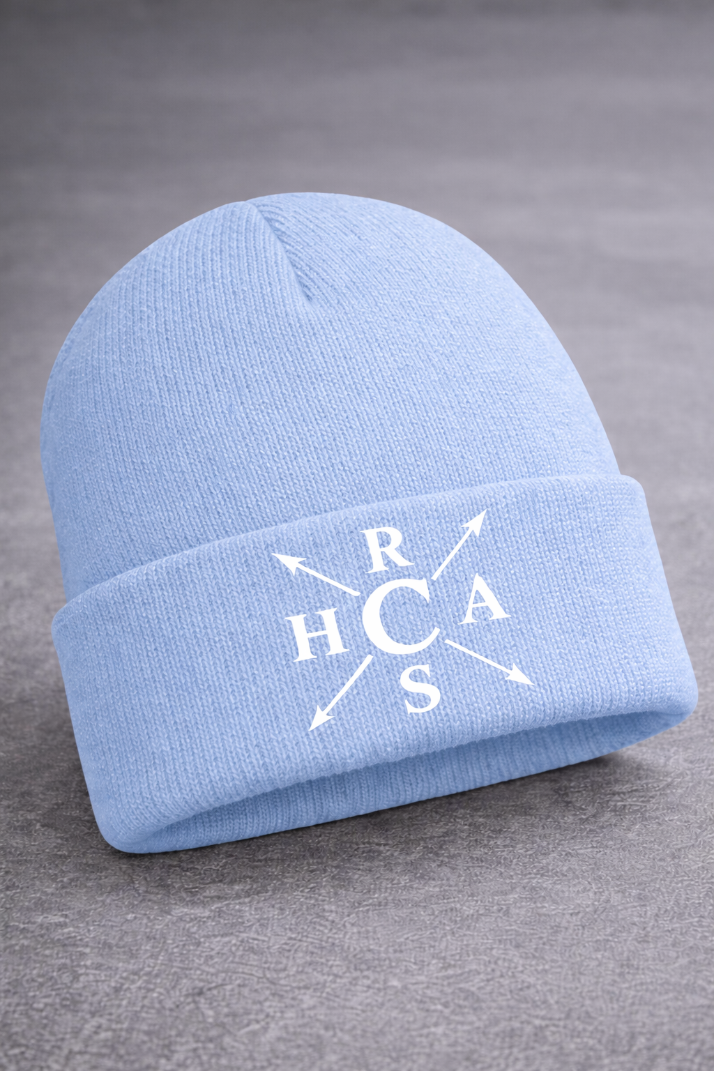 Blue Compass Beanie