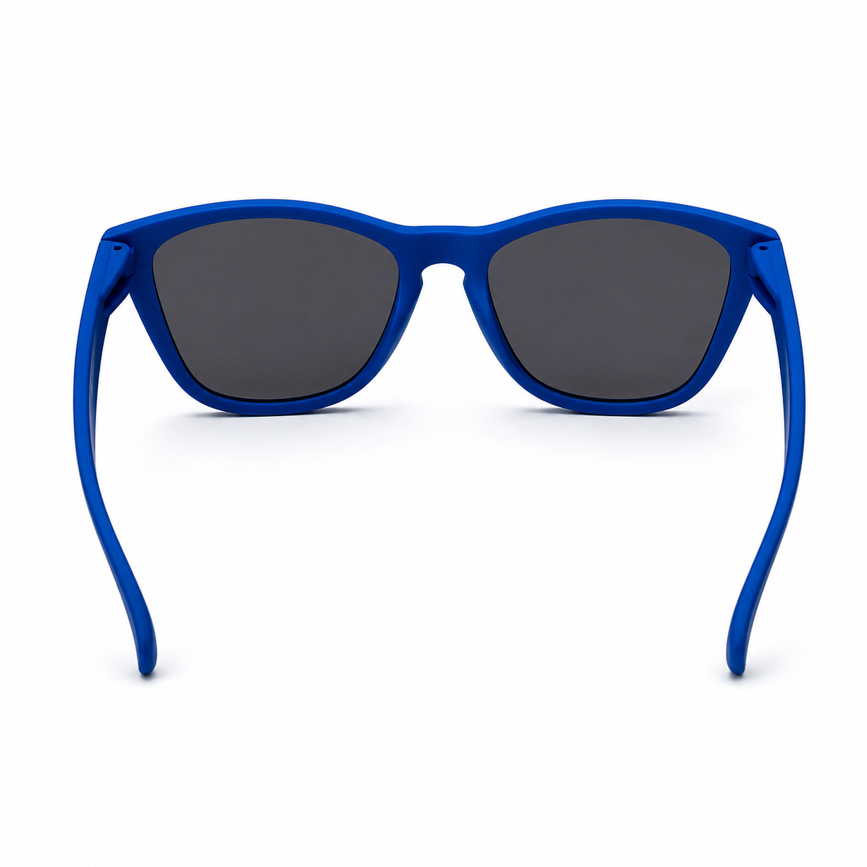 Crash Matt Black & Blue Sunglasses
