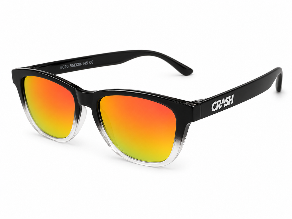 Crash Black & Red Sunglasses