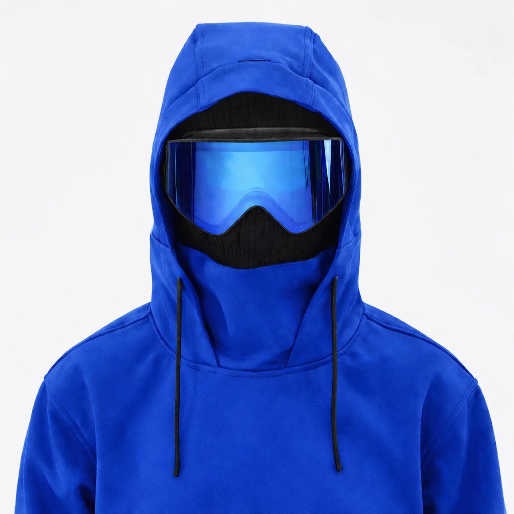 Bluebird Softshell Waterproof Oversized Hoodie – Royal Blue: Youth Crew