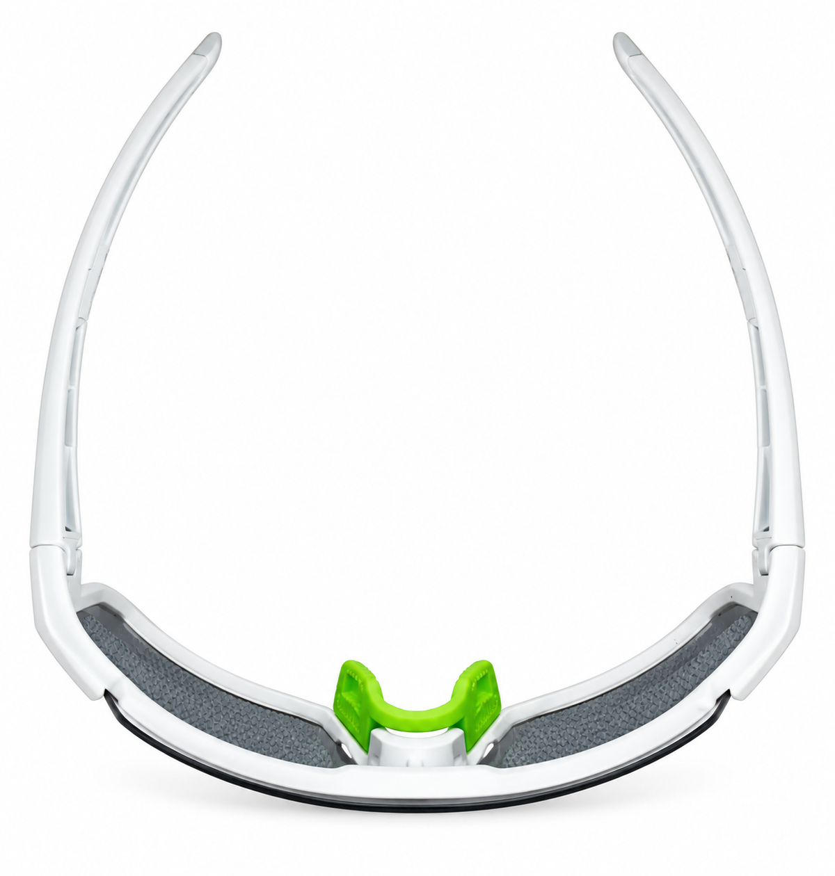 Altitude White & Green Sunglasses