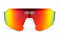 Altitude White & Red Sunglasses