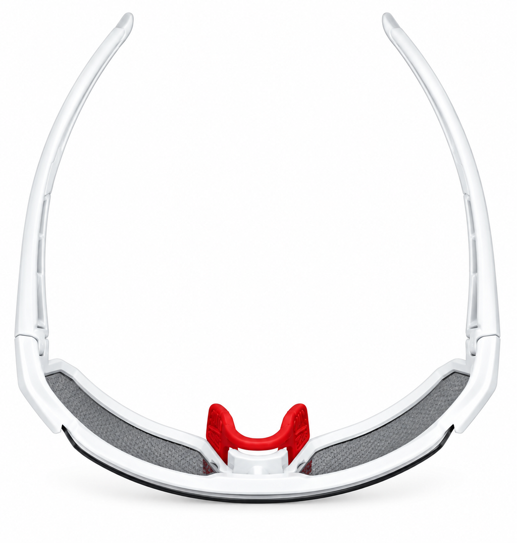 Altitude White & Red Sunglasses