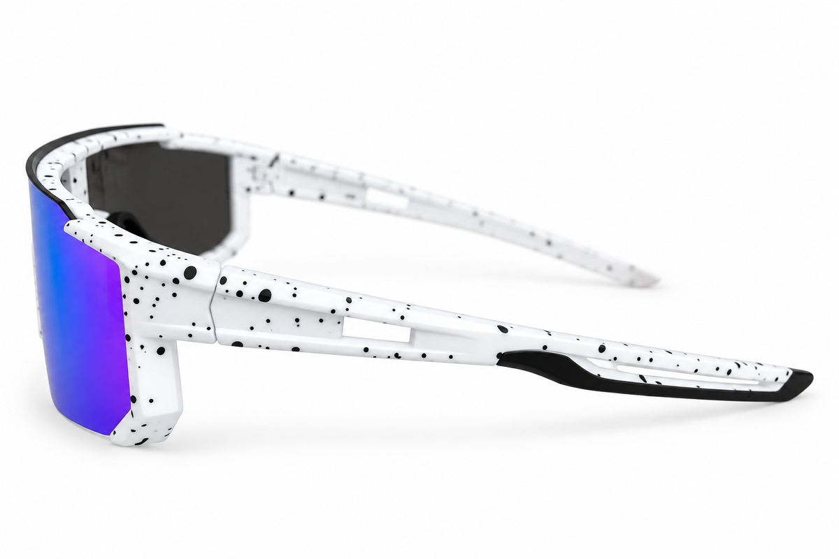 Altitude White & Black Sunglasses