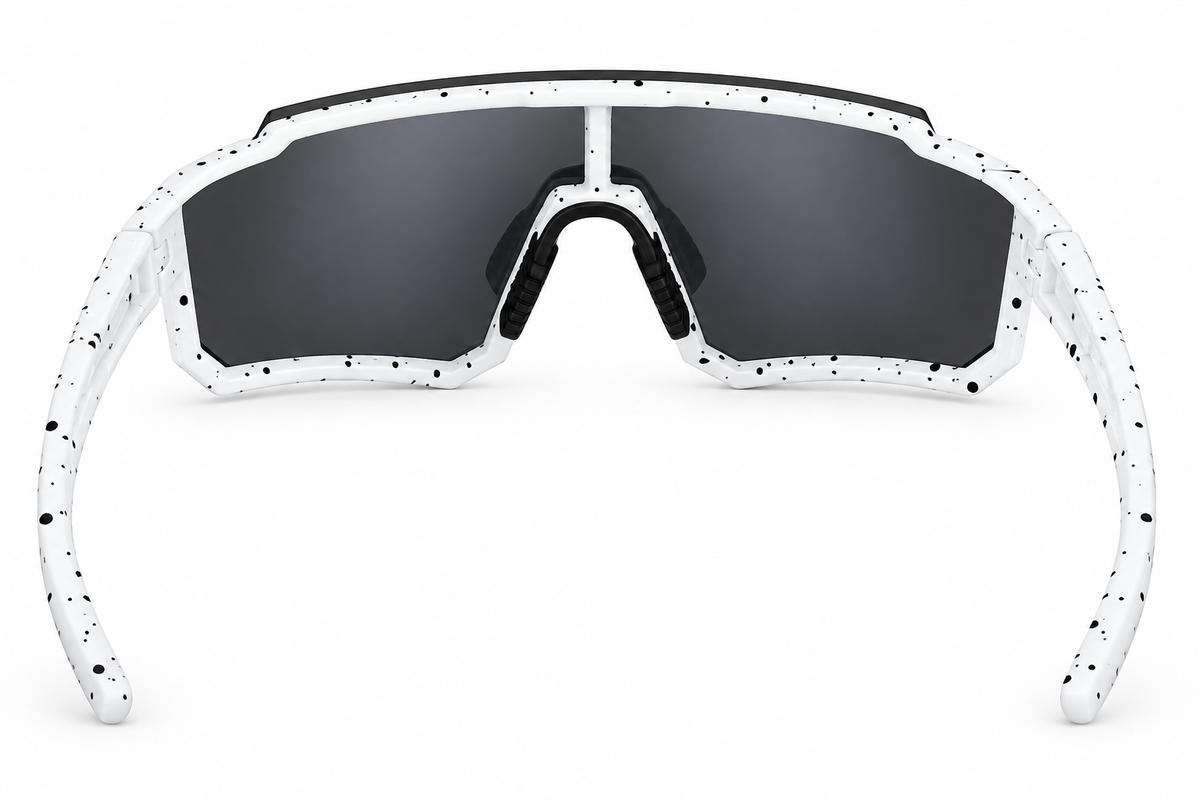 Altitude White & Black Sunglasses