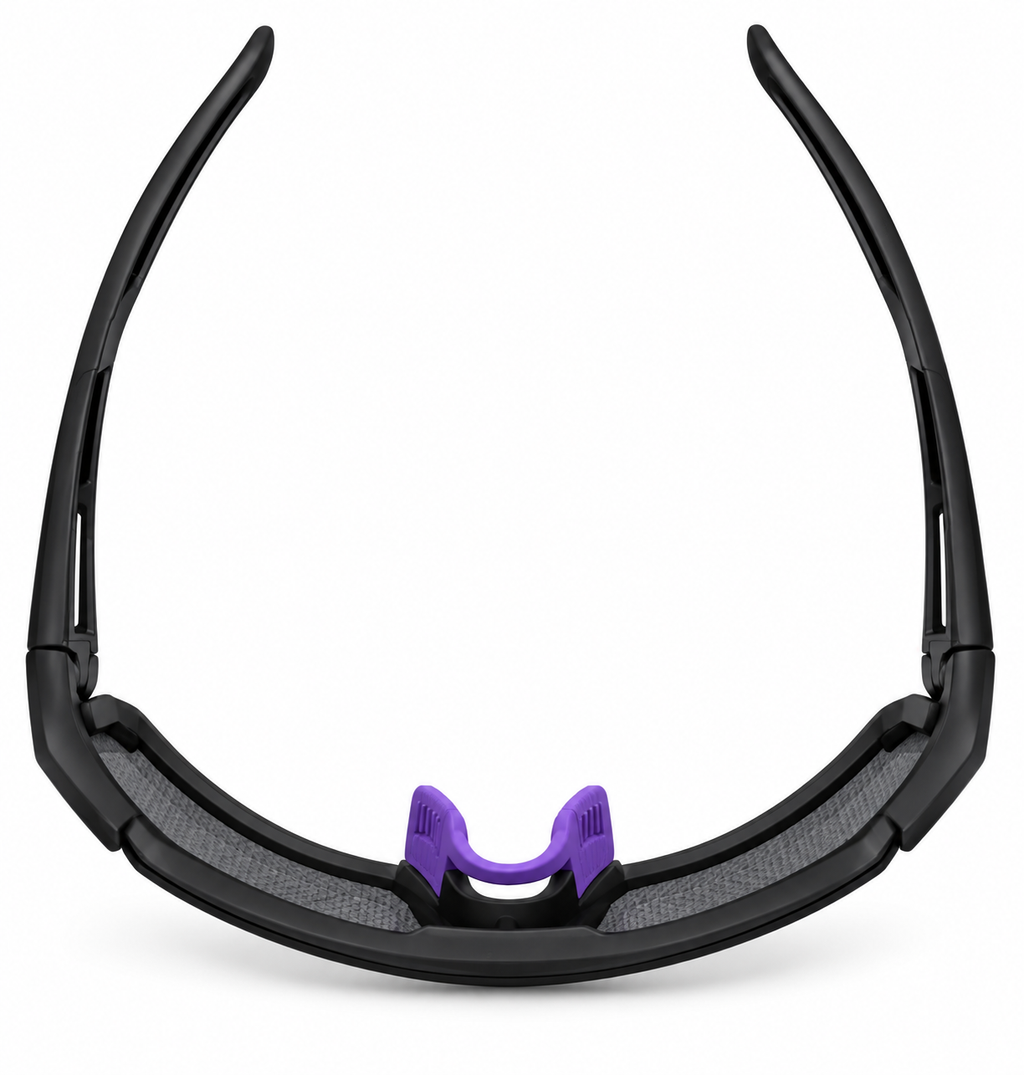 Altitude Black & Purple Sunglasses