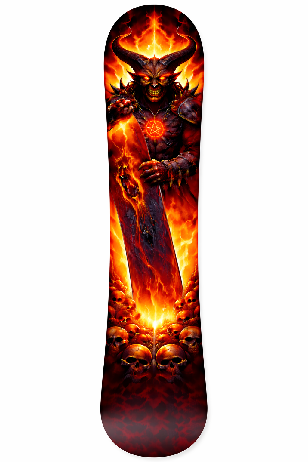 “Hellfire Sentinel" Custom One-Off Snowboard