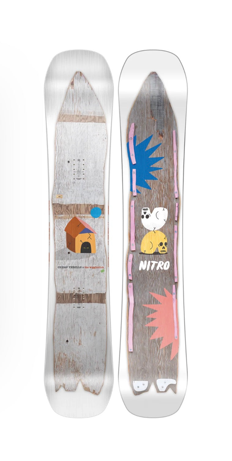 Nitro Cheap Thrills x Wigglesticks 138cm | Re-Rides
