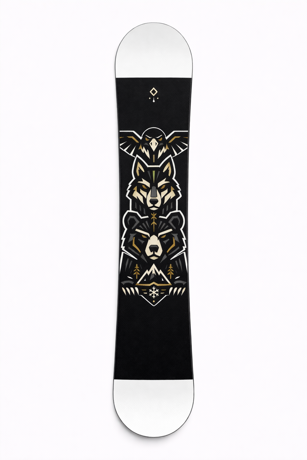 "Guardians of the Totem” Custom One-Off Snowboard