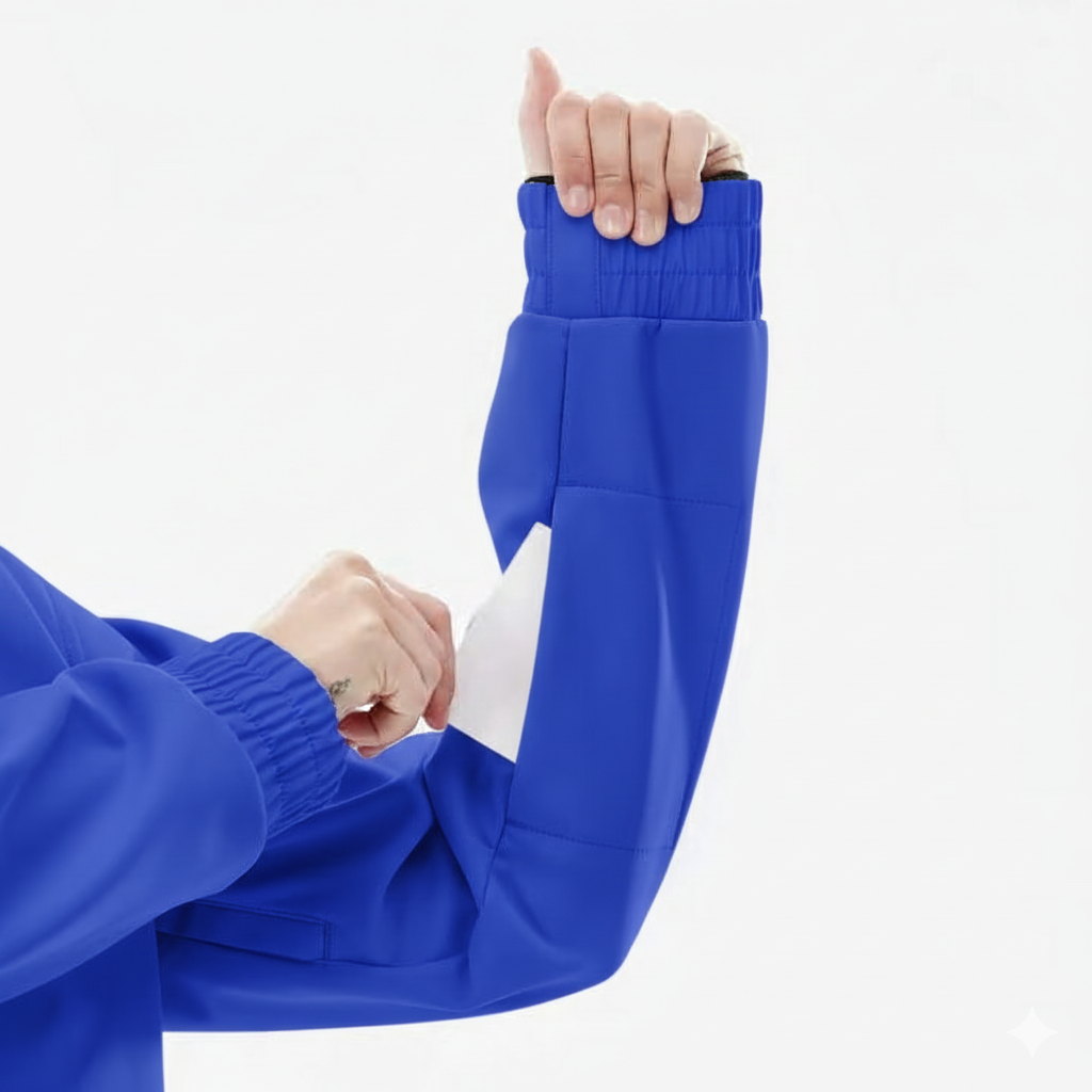 Bluebird Softshell Waterproof Oversized Hoodie – Royal Blue: Youth Crew