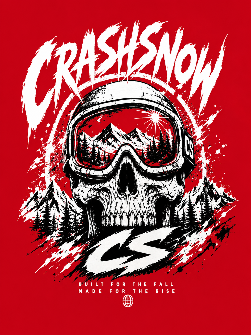 Skull Wipeout Tee