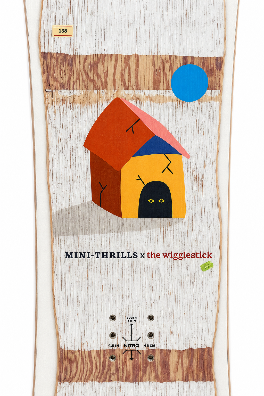 Nitro Cheap Thrills x Wigglesticks 138cm | Re-Rides