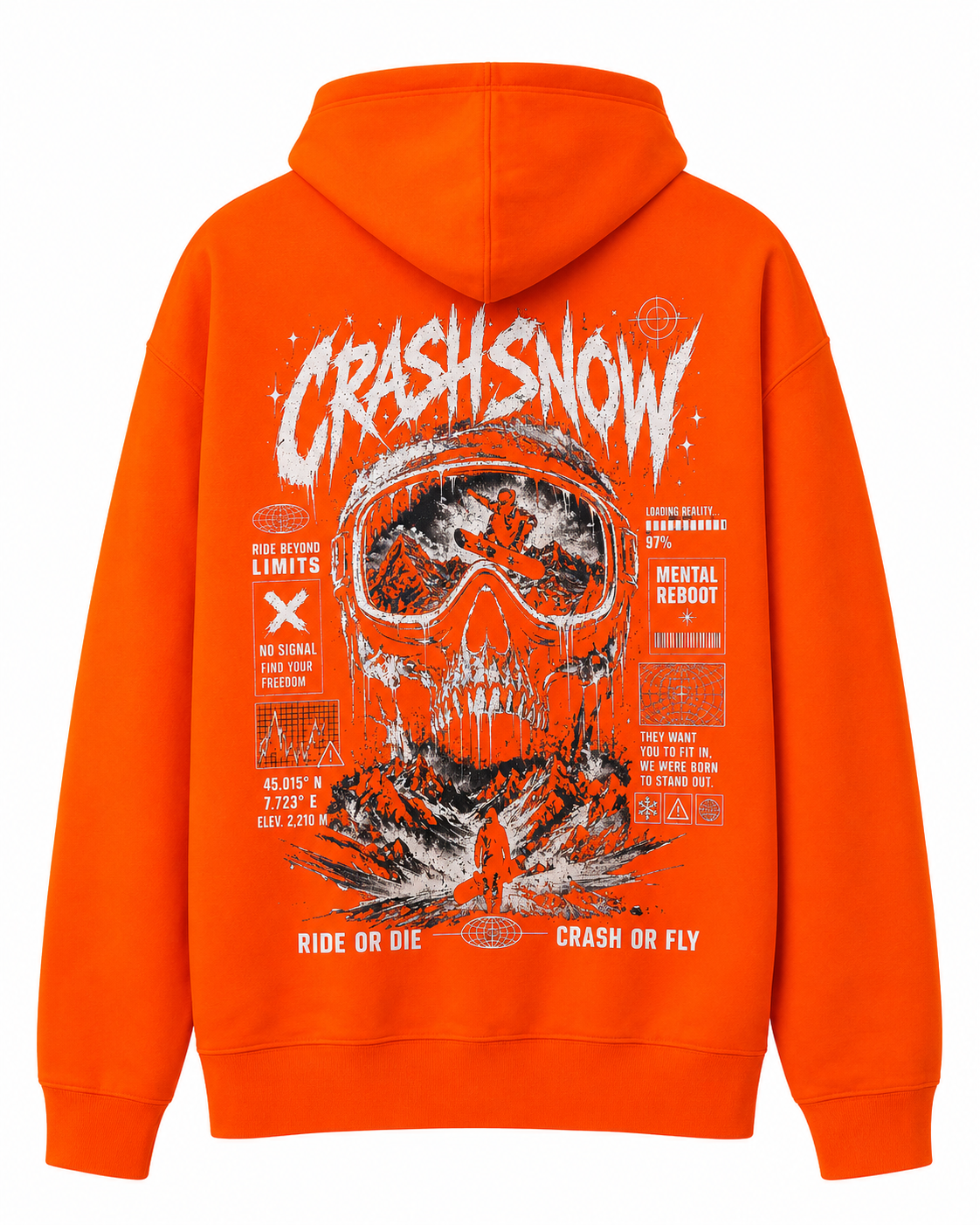 Crash or Fly Junior Hoodie