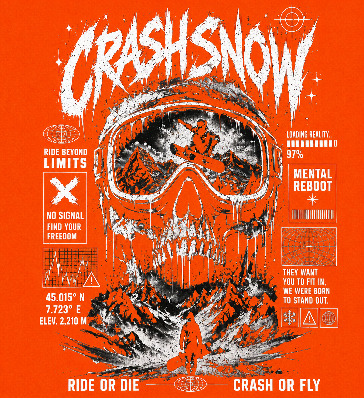 Crash or Fly Junior Hoodie