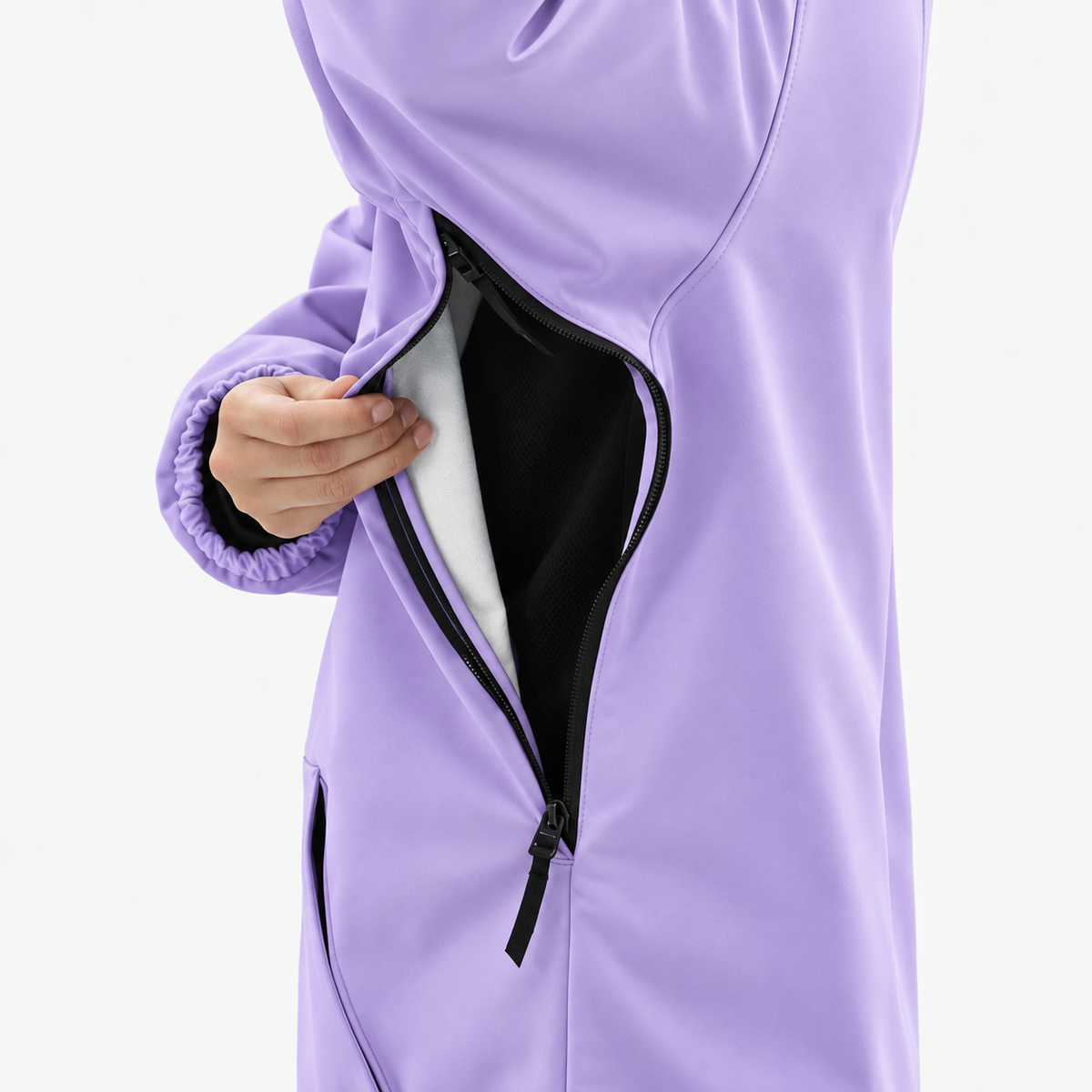 Bluebird Softshell Waterproof Hoodie - Lilac