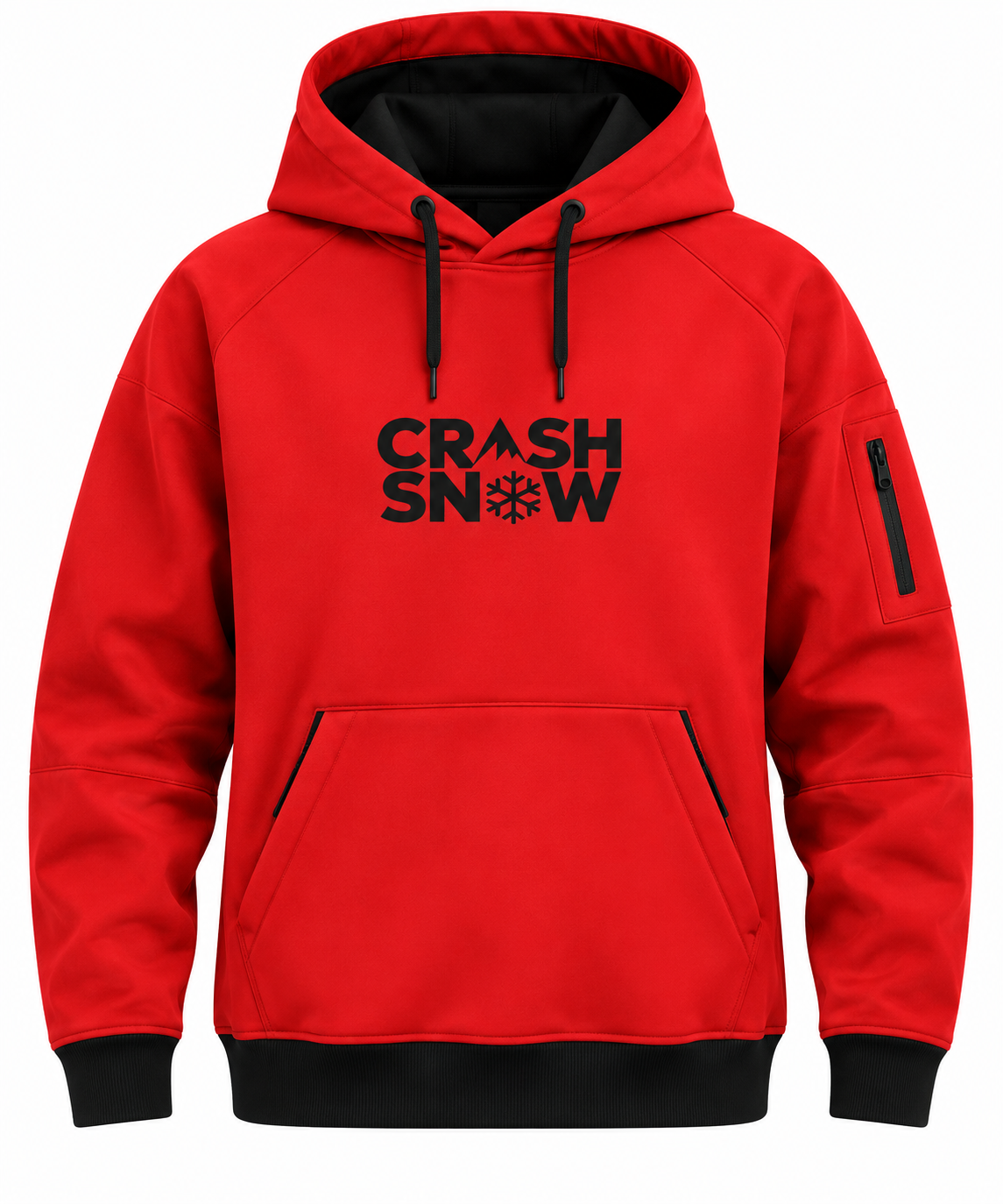 Stealth Tech Hoodie - Cherry Red