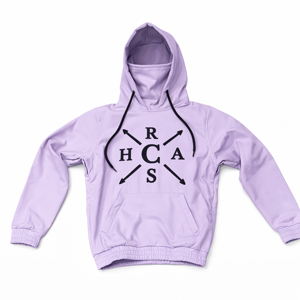 Bluebird Softshell Waterproof Oversized Hoodie – Lavender: Youth Crew