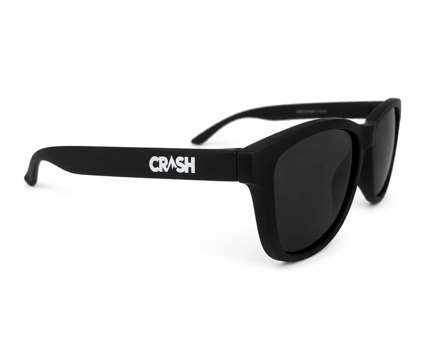 Crash Matt Black Sunglasses