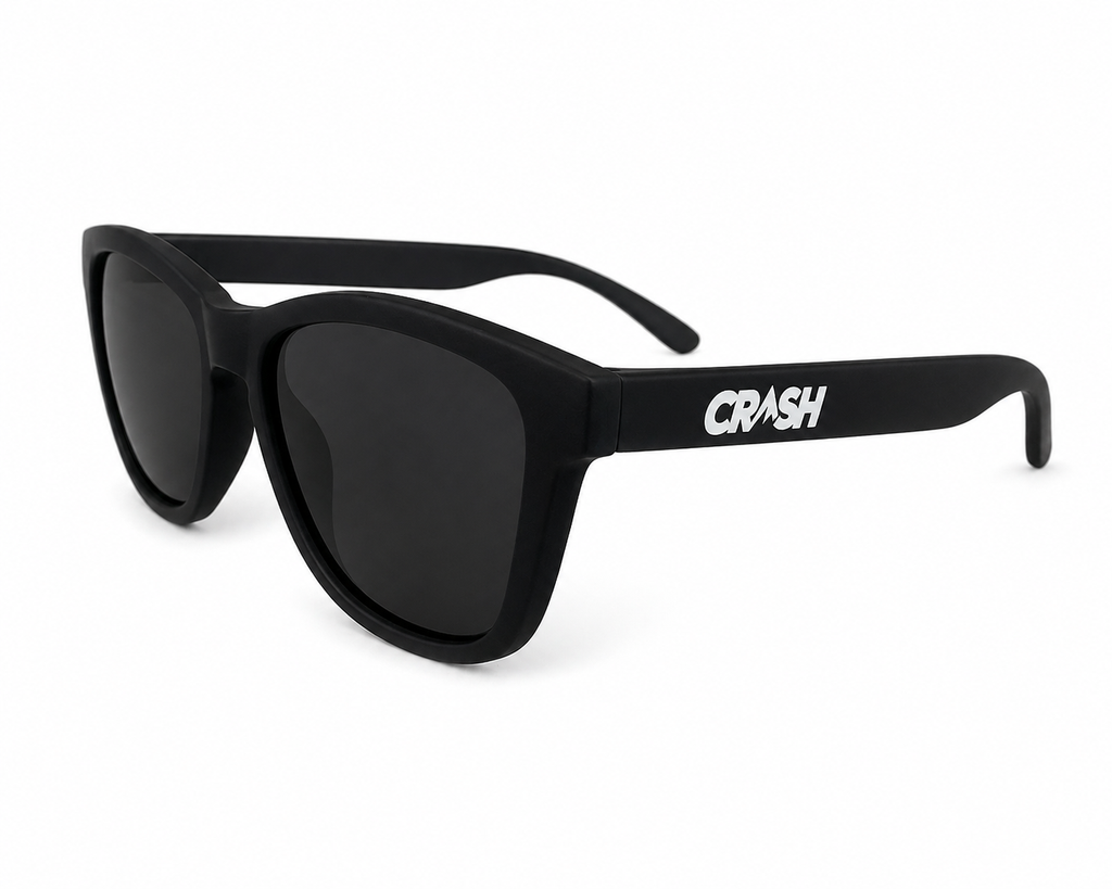 Crash Matt Black Sunglasses
