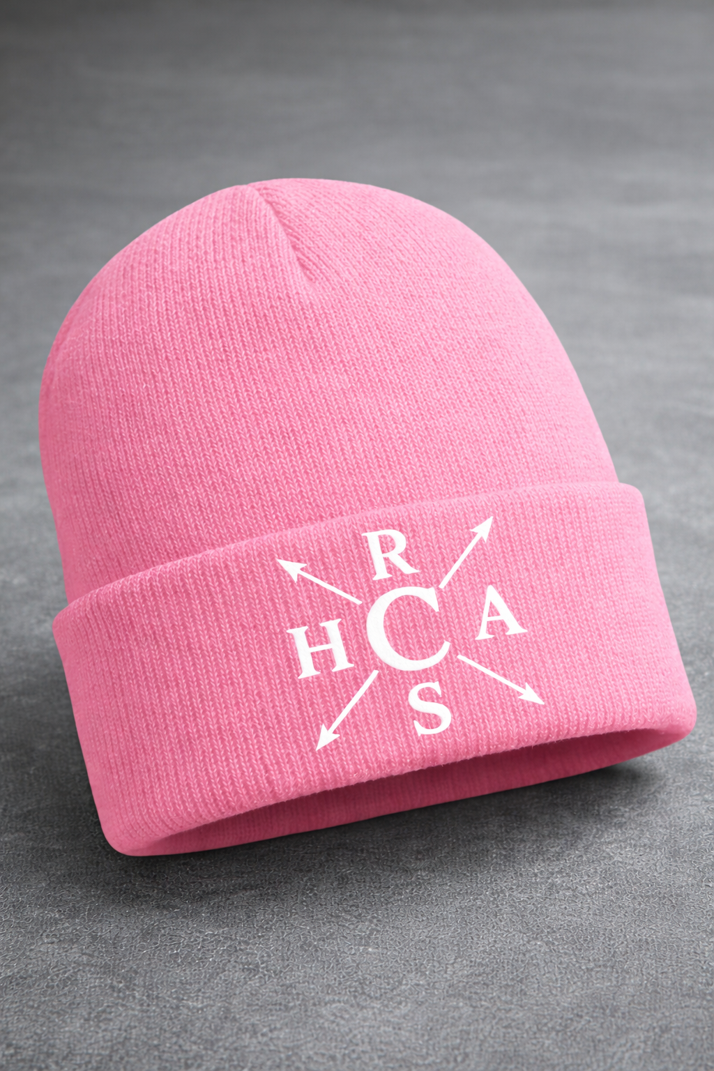 Pink Compass Beanie