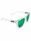 Crash Transparent Green Sunglasses