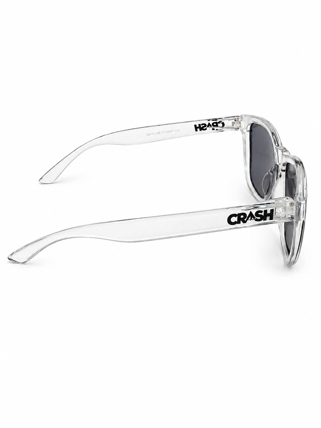 Crash Transparent Grey Sunglasses