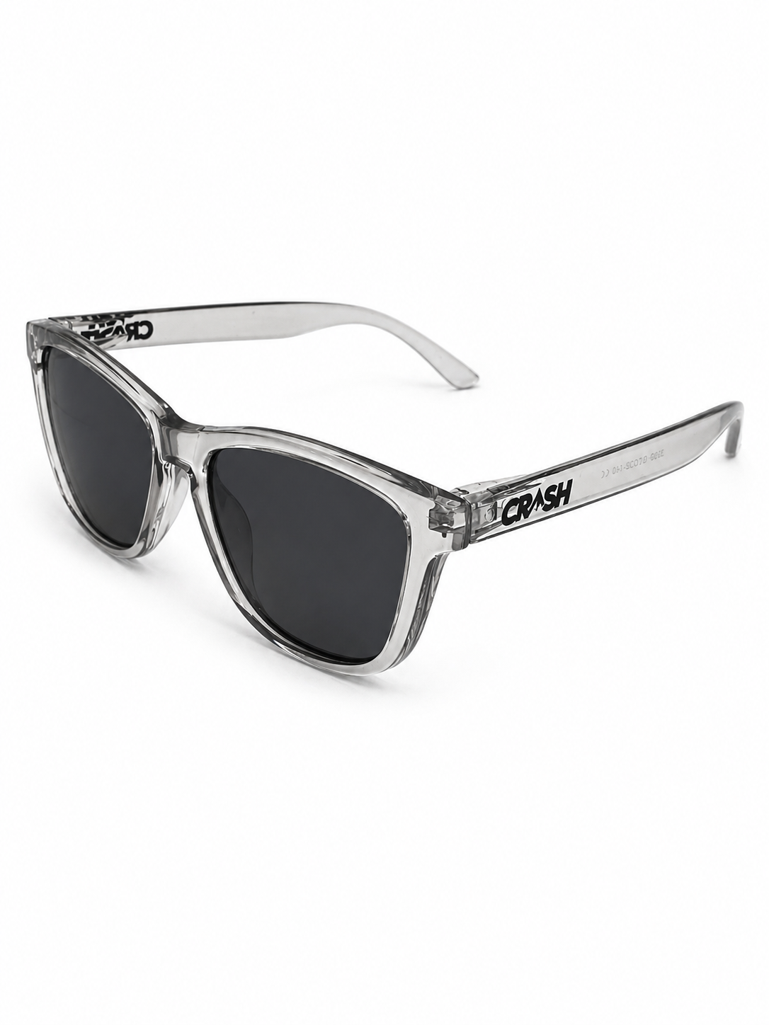 Crash Transparent Grey Sunglasses
