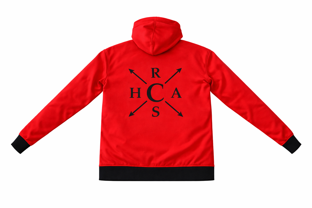 Stealth Tech Hoodie - Cherry Red