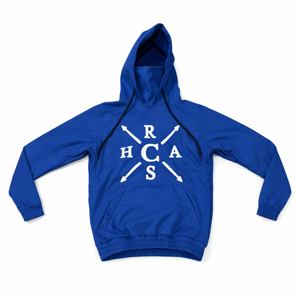 Bluebird Softshell Waterproof Oversized Hoodie – Royal Blue: Youth Crew